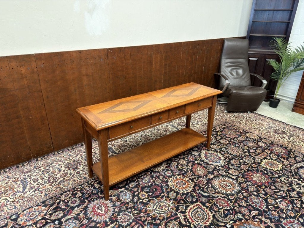 Klassiek Engels Sidetable Inlegwerk, Ophalen