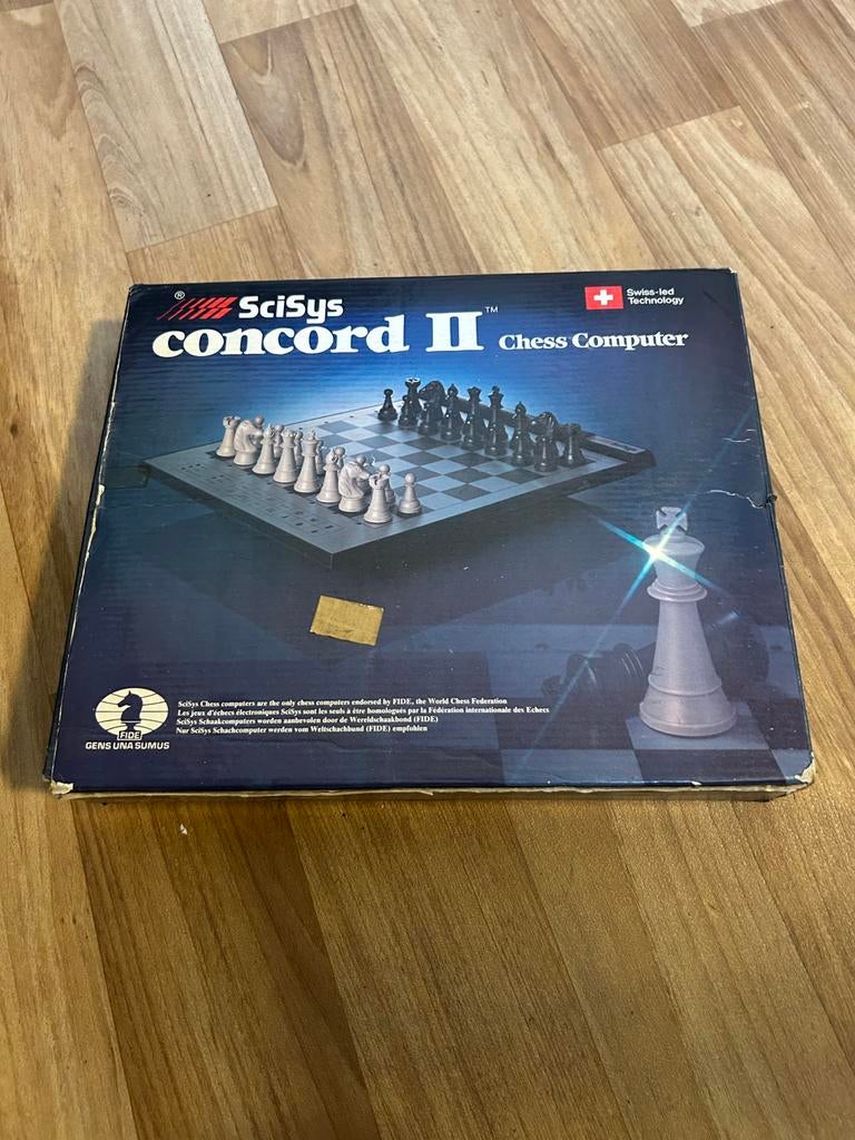 SciSys Concord II schaakcomputer, Ophalen of Verzenden, Zo goed als nieuw