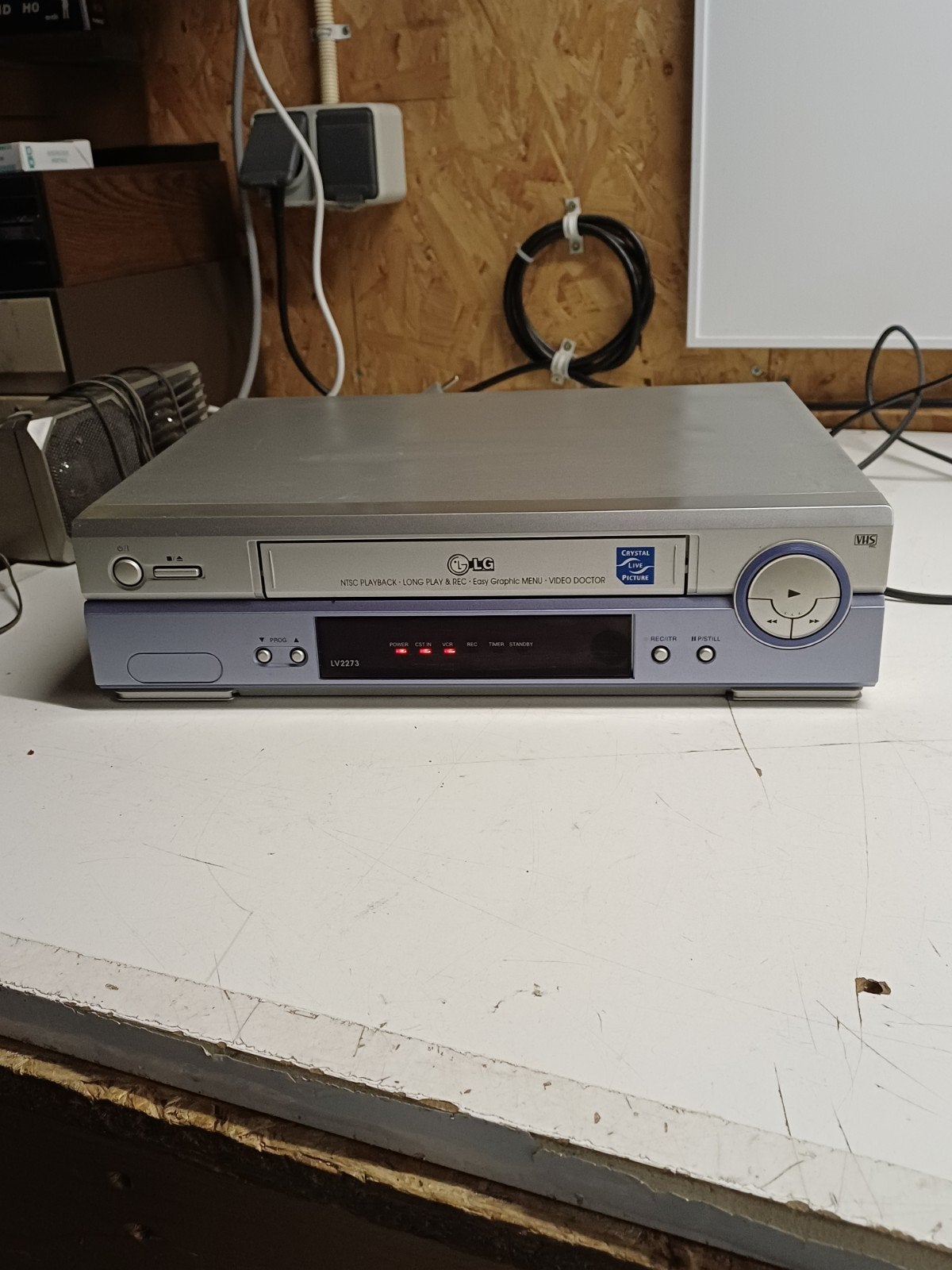 LG LV2273 VHS/PAL videorecorder - Goede staat, Audio, Tv en Foto, Videospelers, Ophalen of Verzenden, Gebruikt, VHS-speler of -recorder