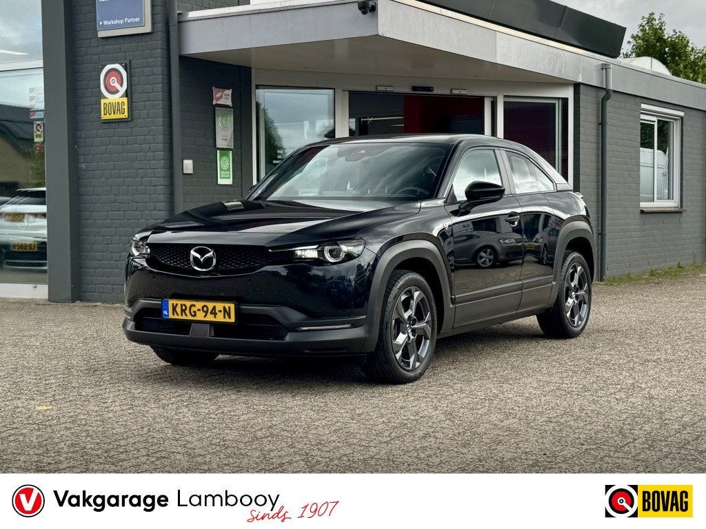 Mazda MX-30 e-SkyActiv R-EV 170pk Advantage PHEV Plug-in Hyb, Stof, Gebruikt, Euro 6, Zwart