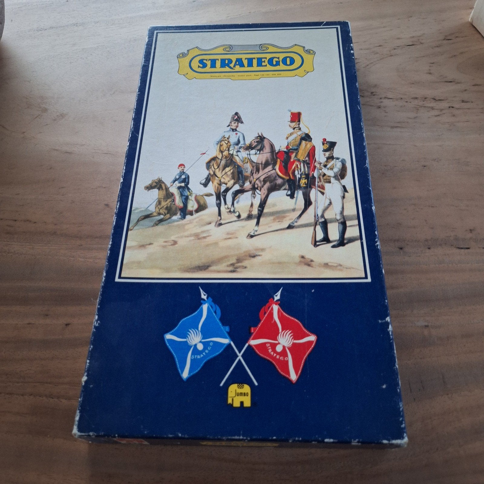 Stratego - Origineel, Compleet en Helemaal Heel, Een of twee spelers, Ophalen of Verzenden, Zo goed als nieuw, Jumbo