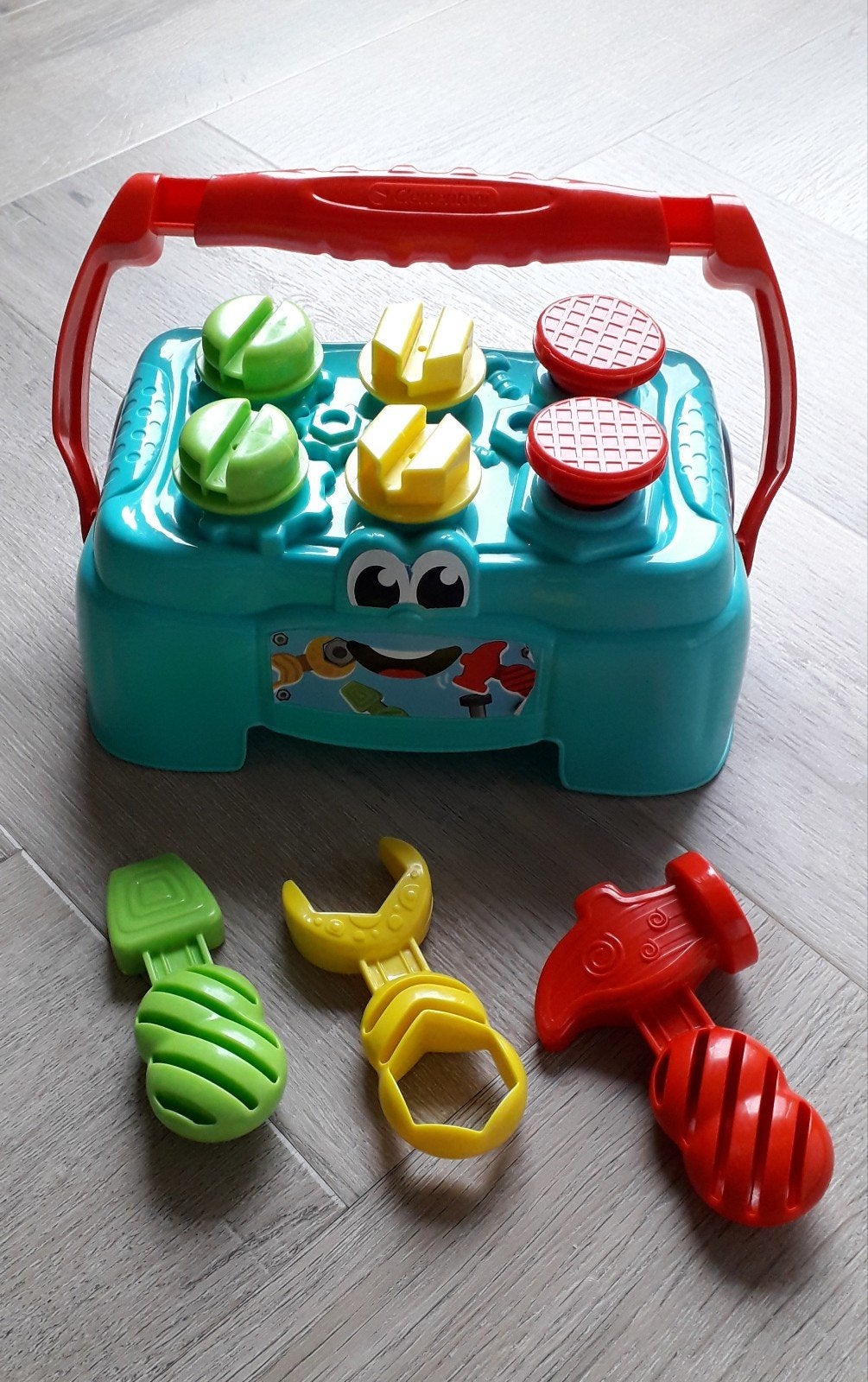 Baby Clementoni Werkbank & Speelblokken ABC, Ophalen, Zo goed als nieuw, Overige typen