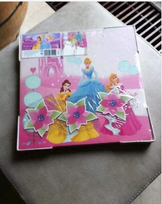 Schilderij Frozen + 3 magneten nieuw, Huis en Inrichting, Woonaccessoires | Schilderijen, Tekeningen en Foto's, Ophalen of Verzenden