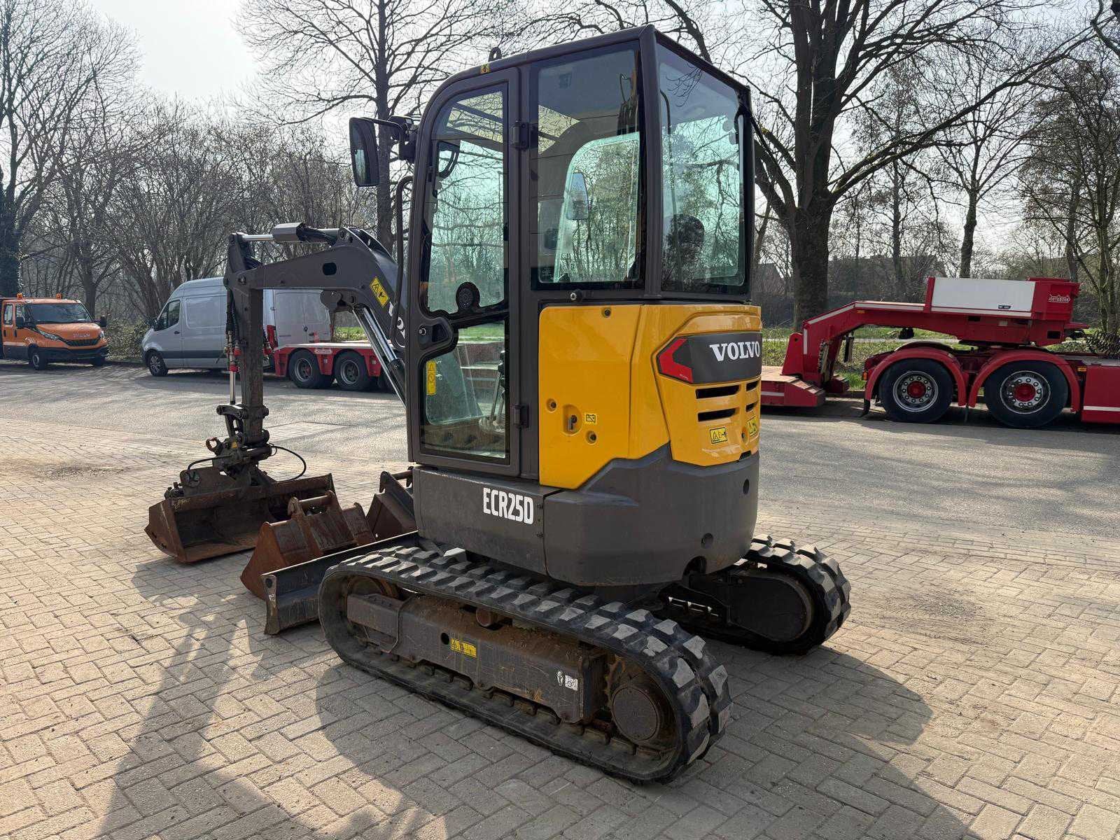 2017 Volvo ECR25D Mini graafmachine, Zakelijke goederen, Machines en Bouw | Kranen en Graafmachines, Graafmachine