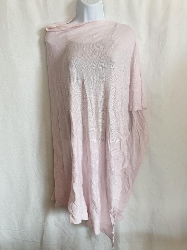 Leuke roze overgooier, cape, poncho merk La Salle, Maat 38/40 (M), ., Ophalen of Verzenden, Zo goed als nieuw