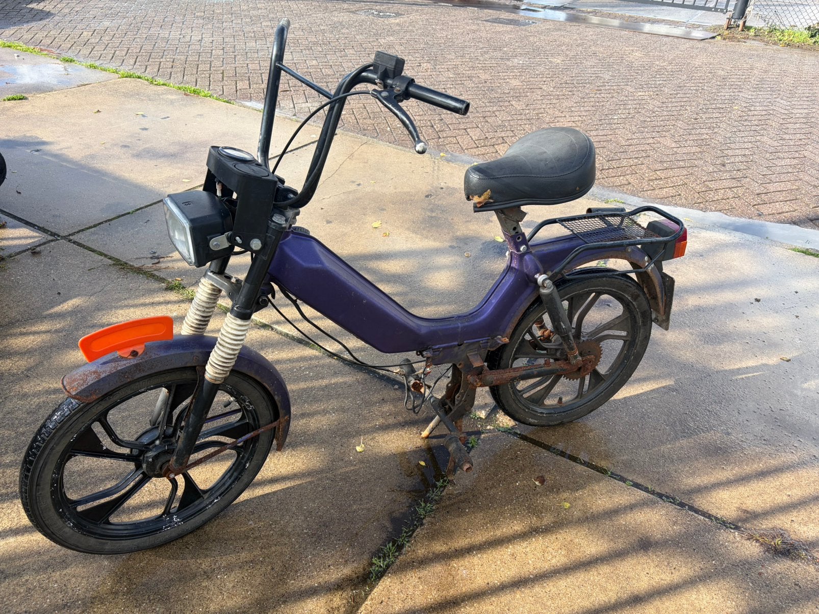 Tomos frame, Ophalen, Zo goed als nieuw