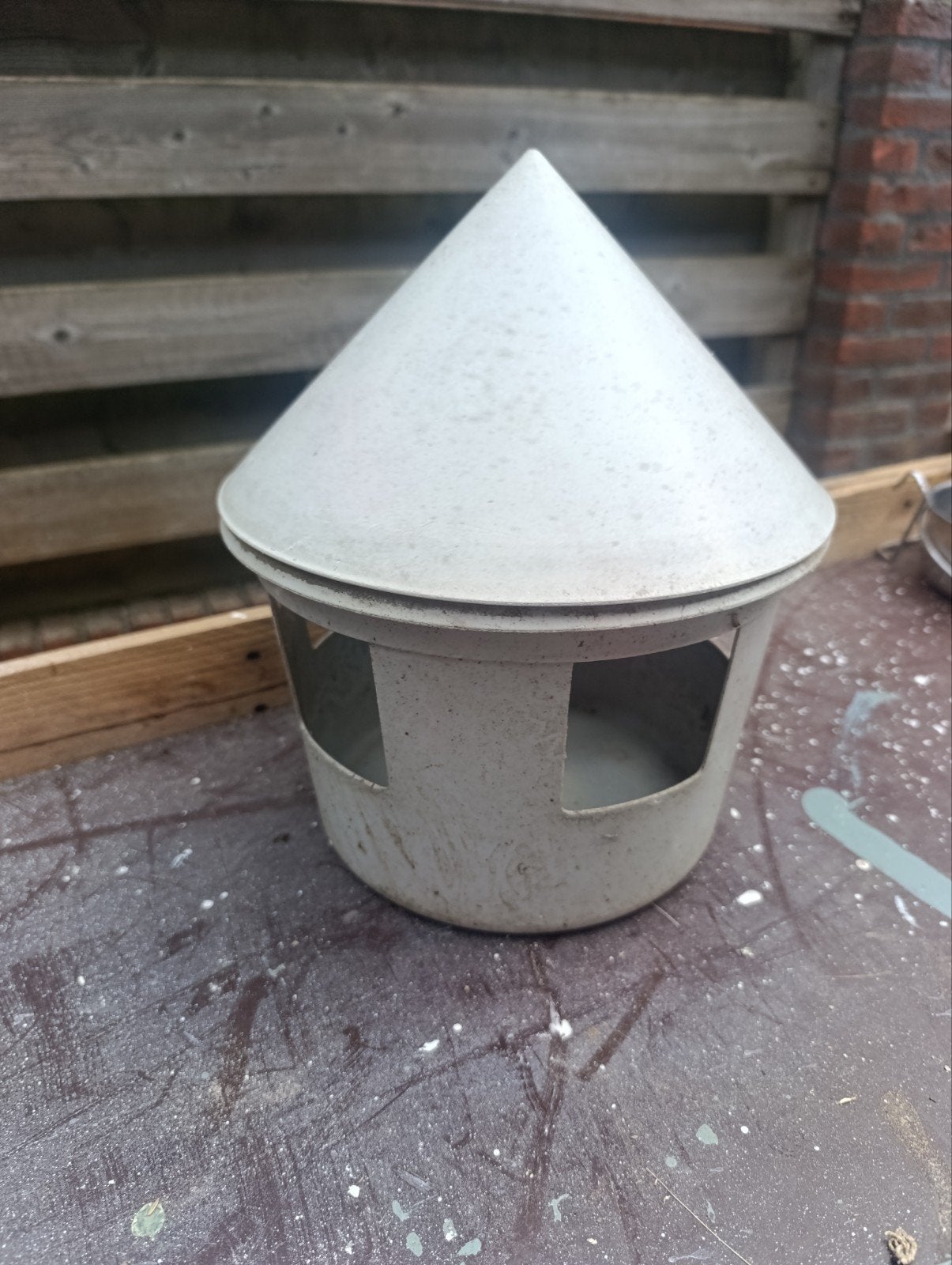 20cm waterbak drinkpot duiven vogel, Ophalen