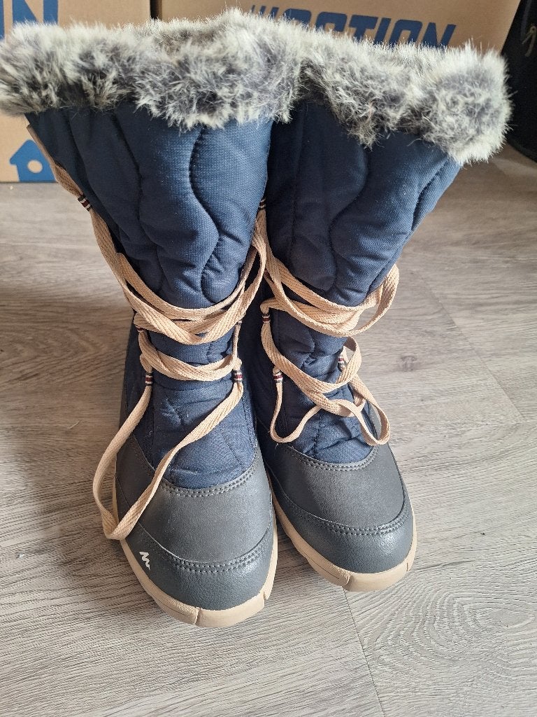 Snowboots maat 37 blauw quechua, Blauw, Snowboots, Nieuw, Ophalen of Verzenden