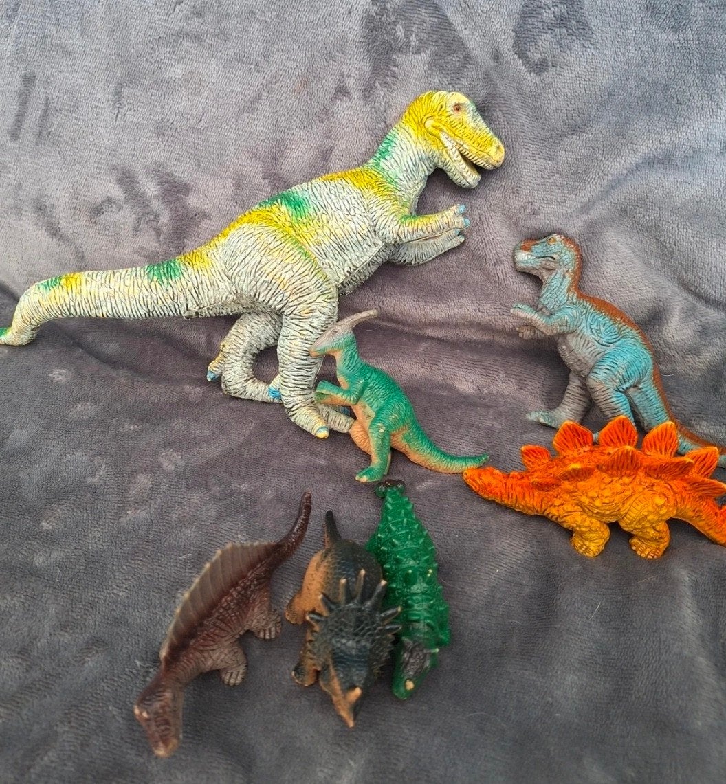 Dinosaurus speelgoedfiguren set - diverse soorten, Ophalen, Gebruikt