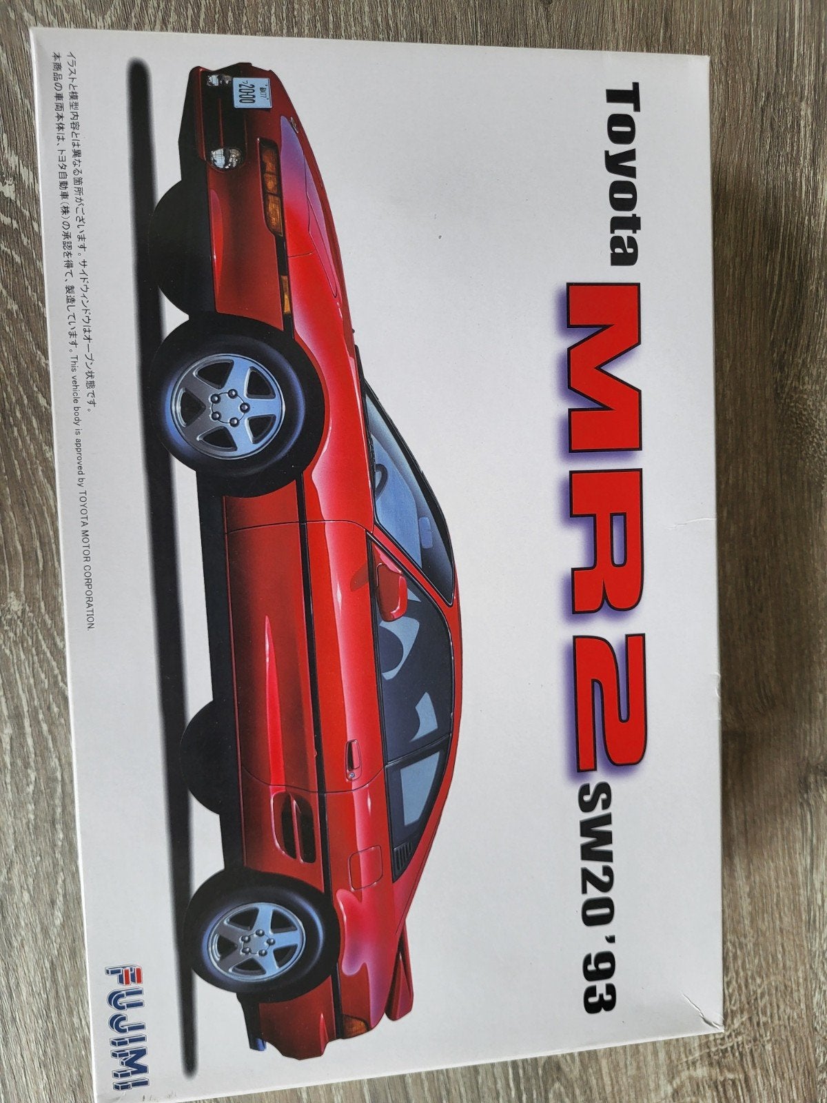 Toyota mr2 sw20 schaal 1:24, Ophalen of Verzenden, Groter dan 1:32, Auto, Overige merken