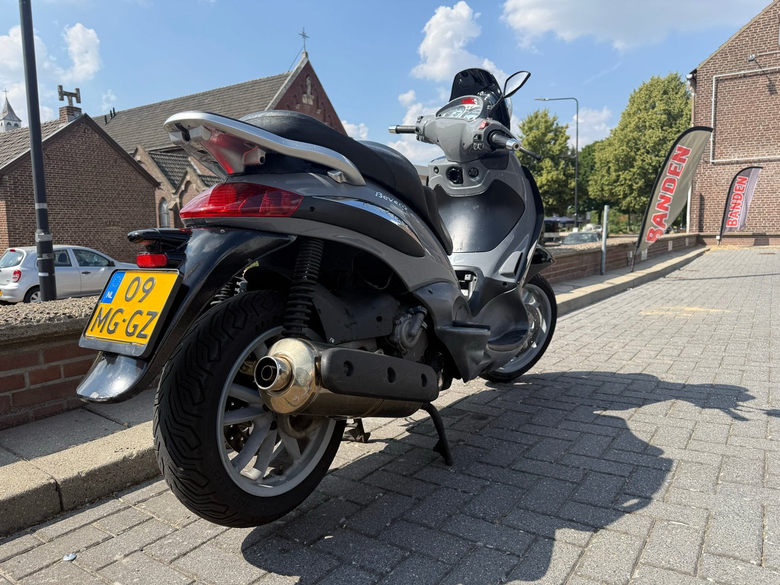 Piaggio Beverly 500 motorscooter, Fietsen en Brommers, Scooters | Piaggio, Gebruikt, Overige modellen, Benzine, Ophalen of Verzenden