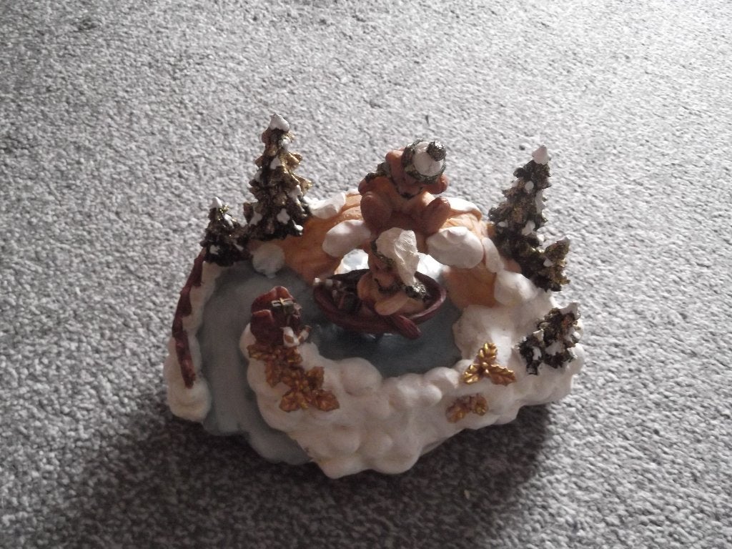 kerstboom lampje en  een muziekdoos, Ophalen of Verzenden, Zo goed als nieuw