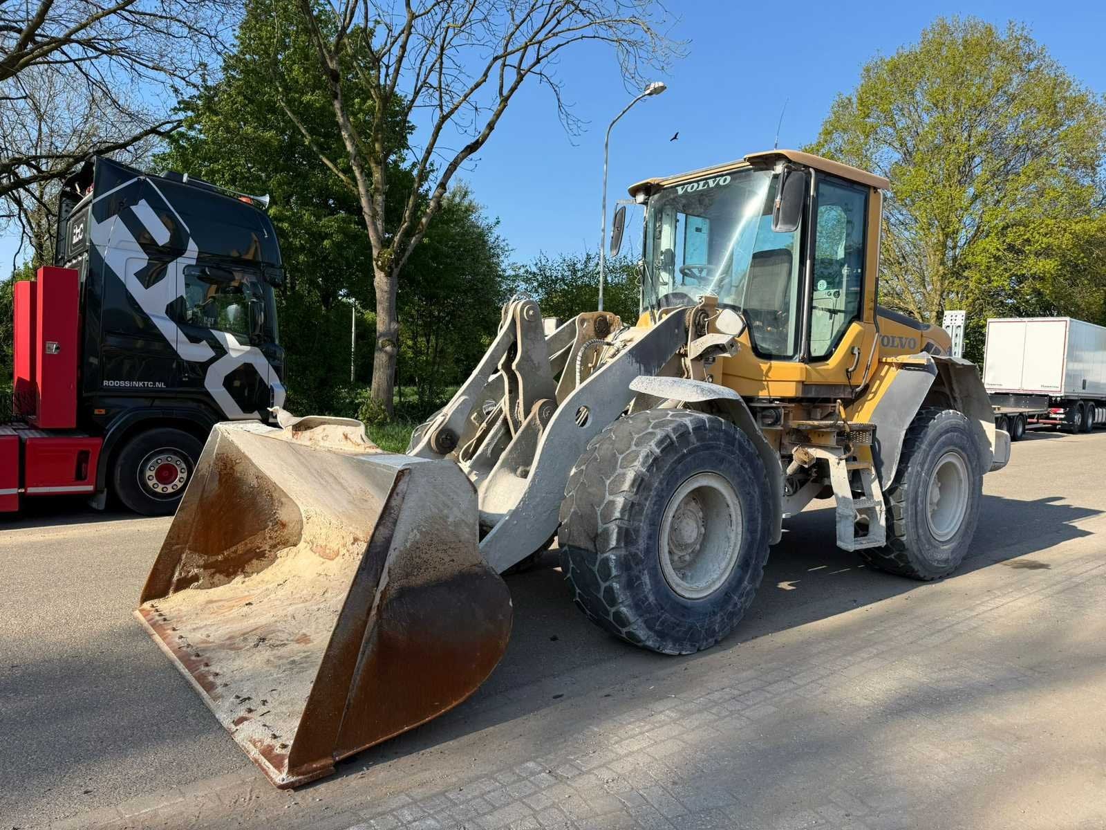 2012 Volvo L60F Shovel Wiellader, Zakelijke goederen, Machines en Bouw | Kranen en Graafmachines, Wiellader of Shovel
