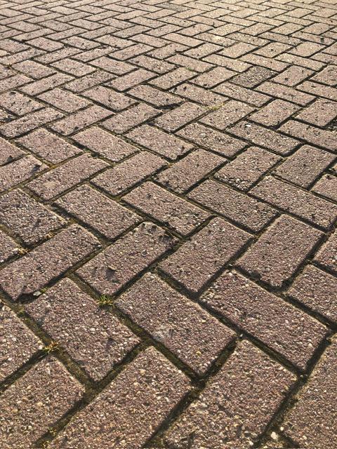 Betonklinkers heide en grijs 8 cm bkk grote partij app, Tuin en Terras, Ophalen of Verzenden, Zo goed als nieuw, Beton, Klinkers