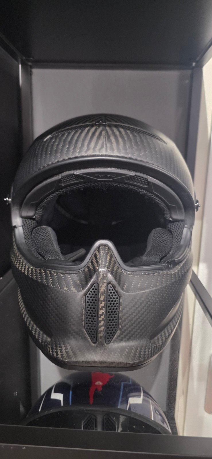 Ruroc Atlas 4.0 Carbon Motorhelm + 3 Vizieren, Overige merken, XL, Ophalen of Verzenden, Integraalhelm