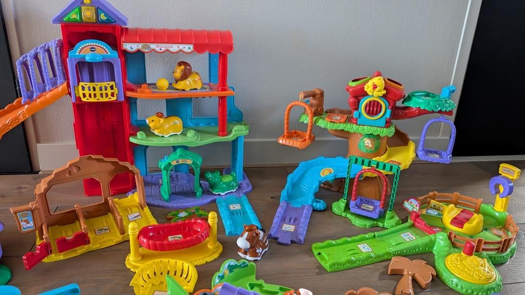 Vtech zoef zoef dieren mega pakket, Kinderen en Baby's, Speelgoed | Vtech, Ophalen of Verzenden, 6 maanden tot 2 jaar