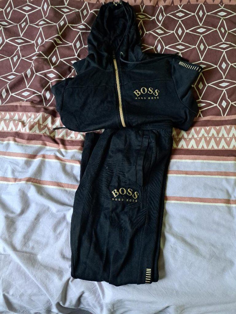 Hugo Boss trainingspak Maat S, Ophalen, Gebruikt, Hugo Boss, Jongen