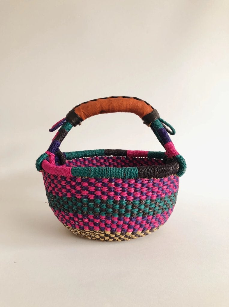BOLGAMAND TURKOOIS/ROZE | GONE ARTY (NIEUW), Overige materialen, -, Rond, Nieuw