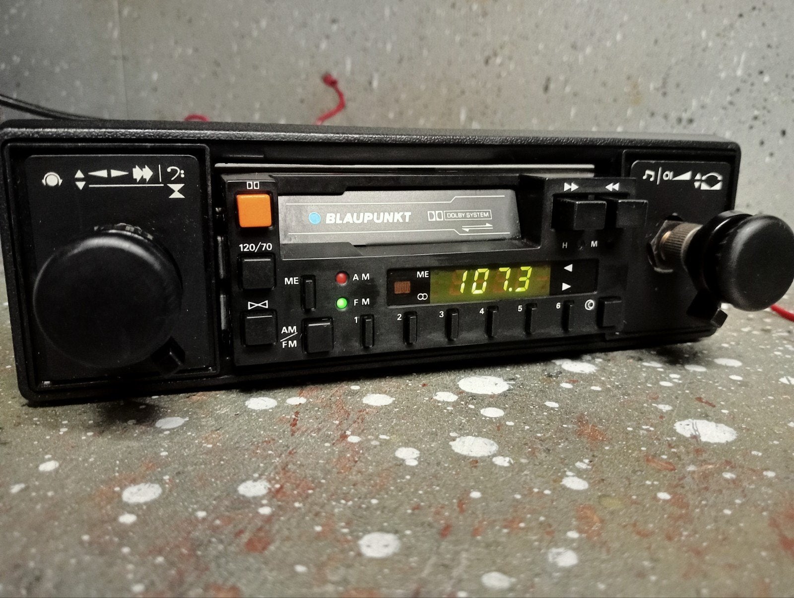 Mooie Blaupunkt CR-3001 Oldtimer Youngtimer Ferrari Porsche, Ophalen of Verzenden