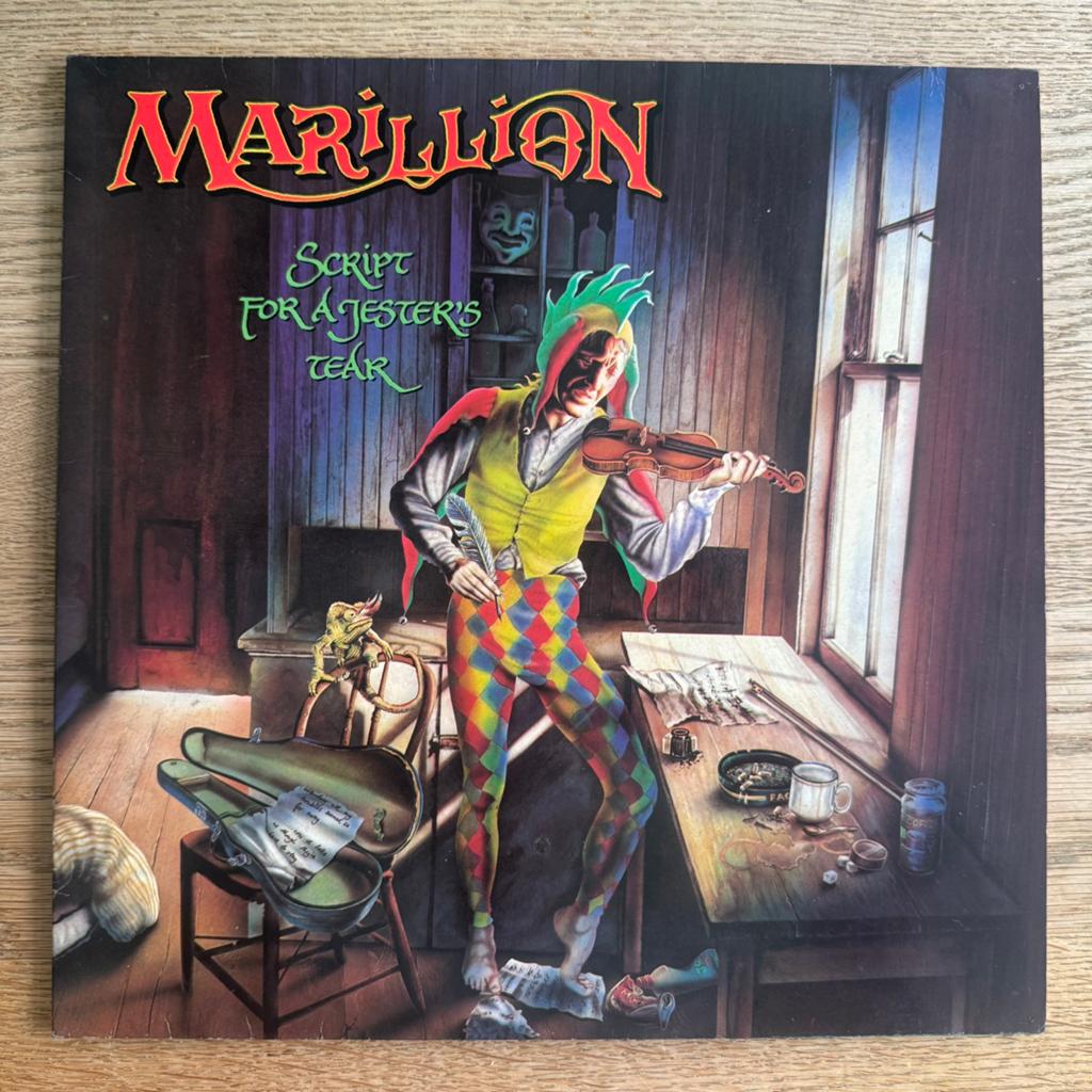 Marillion Script For A Jester’s Tear LP Vinyl 1983 Prog Rock, Progressive, Gebruikt, 1980 - 1989, Ophalen of Verzenden