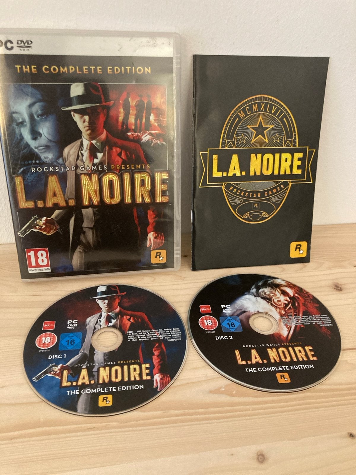 L.A. Noire: The Complete Edition (PC DVD), Spelcomputers en Games, Avontuur en Actie, Gebruikt, Vanaf 18 jaar, 1 speler