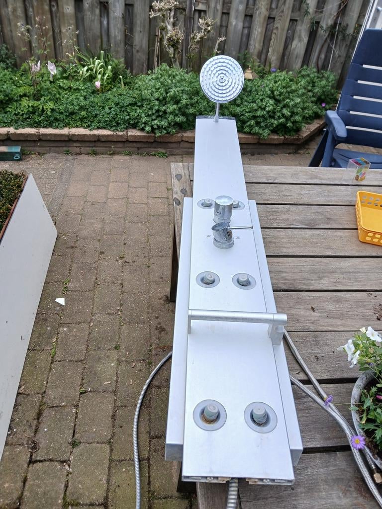 Douchekop met kraan en jets. Thermostatisch douchekraan, Doe-het-zelf en Verbouw, Sanitair, Ophalen, Douche
