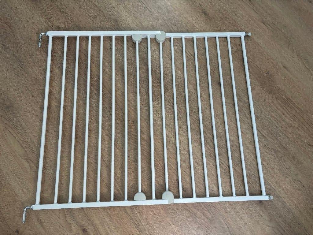 3x Safety 1st Traphekje Uitschuifbaar 62-102cm, Ophalen, 100 tot 115 cm, Zo goed als nieuw, Metaal of IJzer