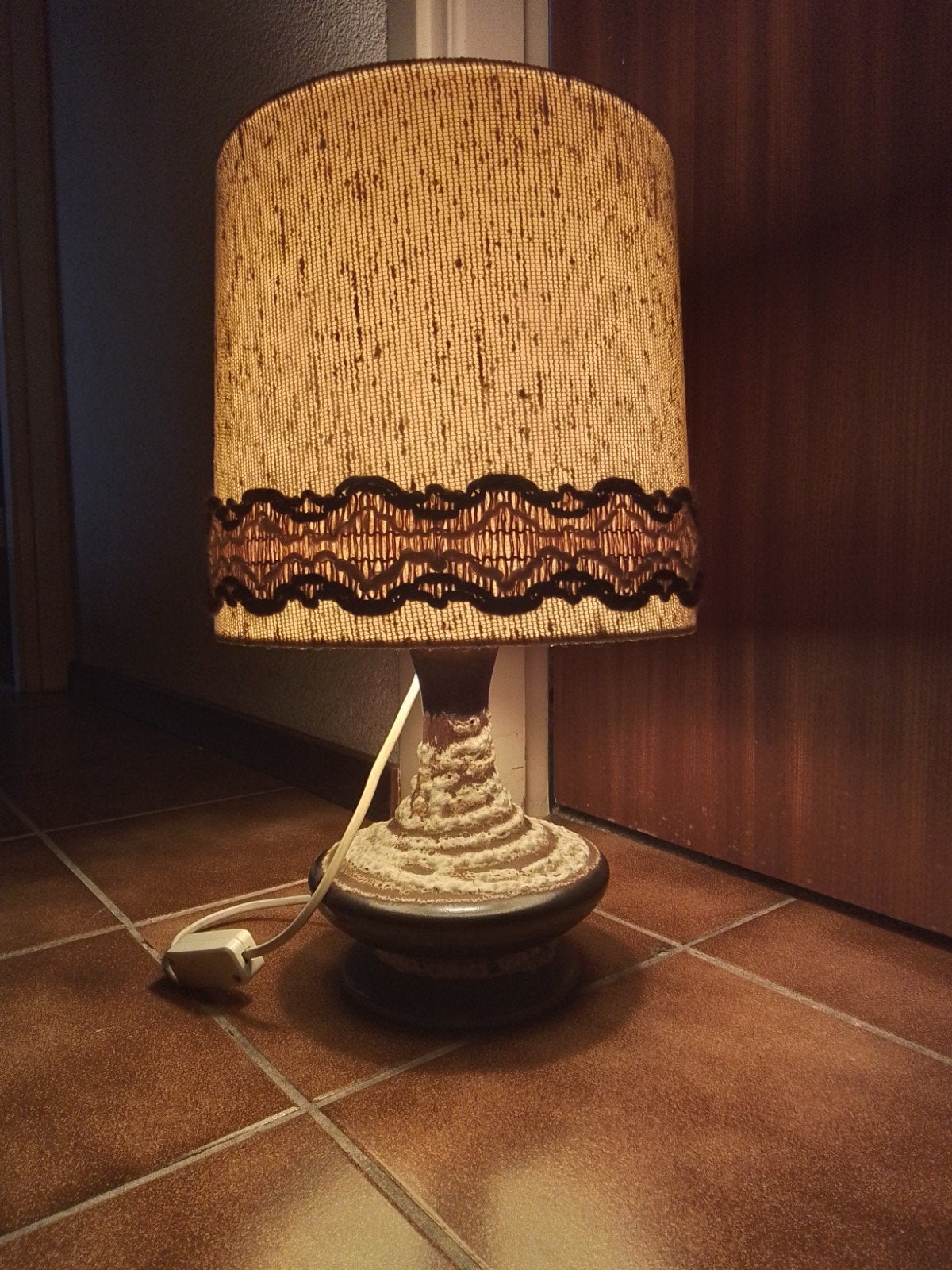 vintage retro schemerlamp, Ophalen of Verzenden, Schemerlamp, Vintage