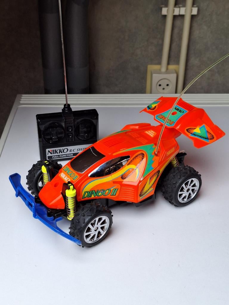 Nikko Dingo II RC Auto - Vintage Offroad Buggy, Elektro, Gebruikt, Auto offroad, Ophalen of Verzenden