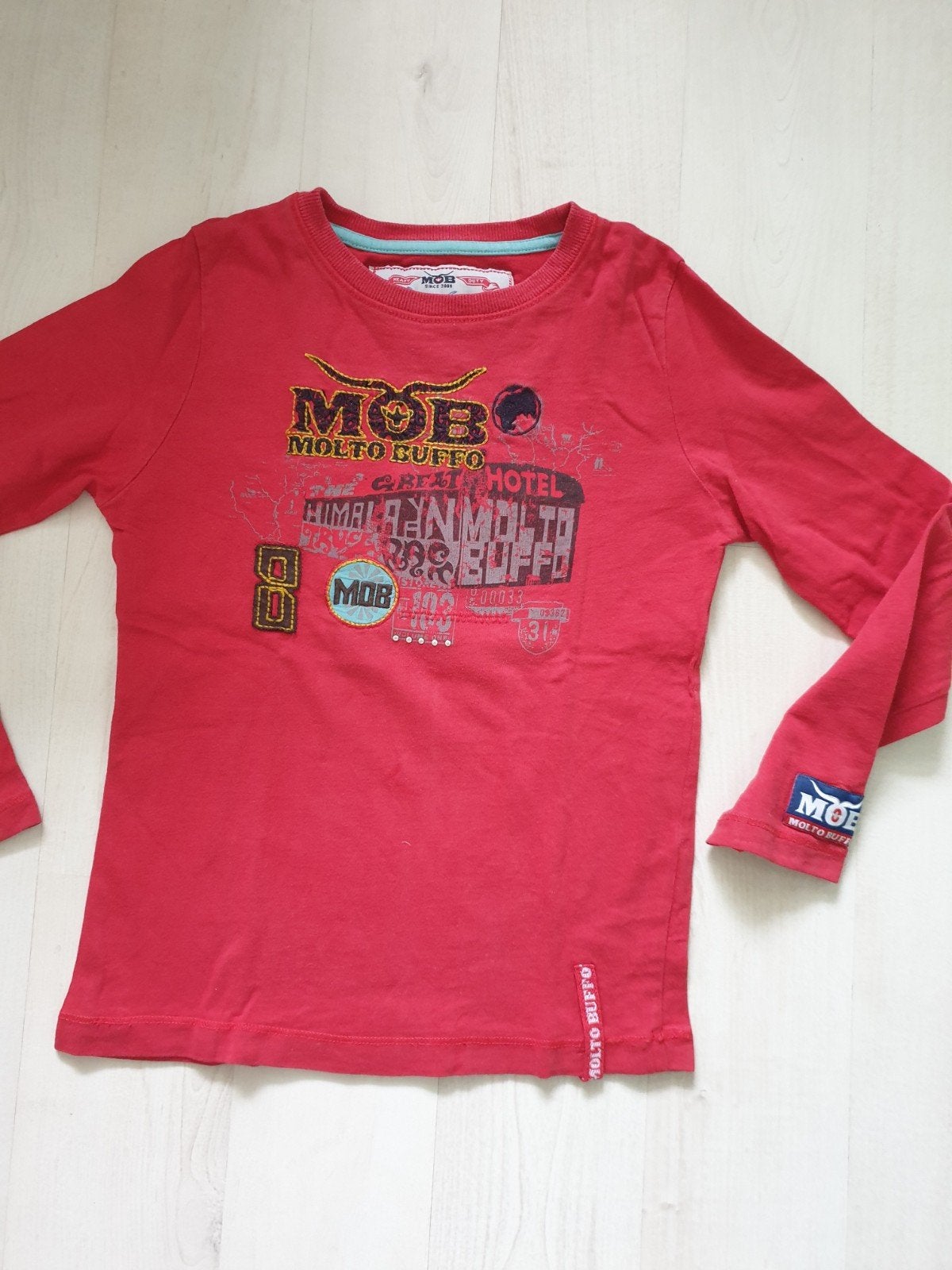 Longsleeve molto buffo maat 116, Gebruikt, Molo, Ophalen of Verzenden, Shirt of Longsleeve