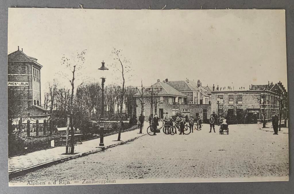 Alphen aan den Rijn, Zaalbergplein reproductie, Ophalen of Verzenden, Ongelopen, Zuid-Holland