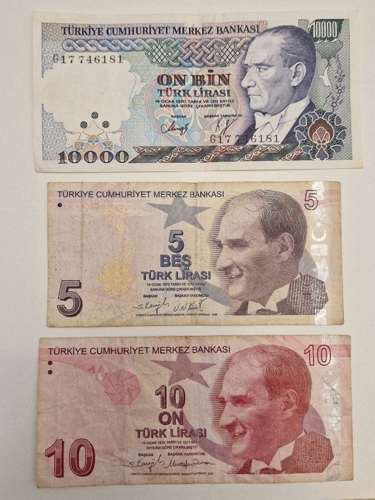 Bankbiljetten Turkije, Ophalen of Verzenden, Overige landen, Setje