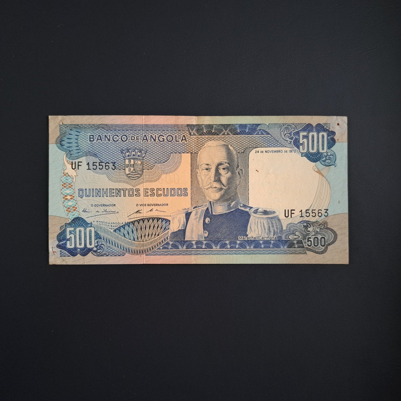 500 escudo Angola #045, Verzenden, Overige landen, Los biljet