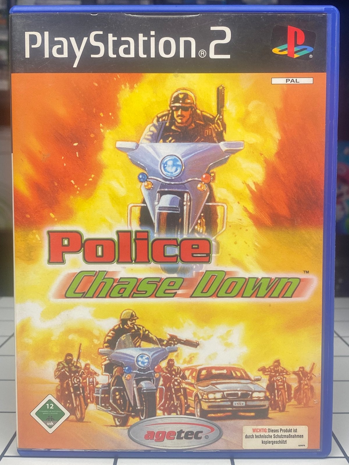 Police Chase Down - PS2 PlayStation 2 Game - Compleet, Avontuur en Actie, Info@agetec.com, 1 speler, Ophalen of Verzenden