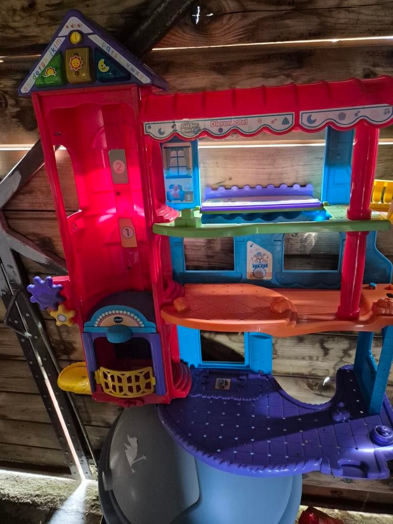 Zoef Zoef Dieren Dierenhotel VTech, Kinderen en Baby's, Speelgoed | Vtech, Ophalen, Gebruikt, 2 tot 4 jaar