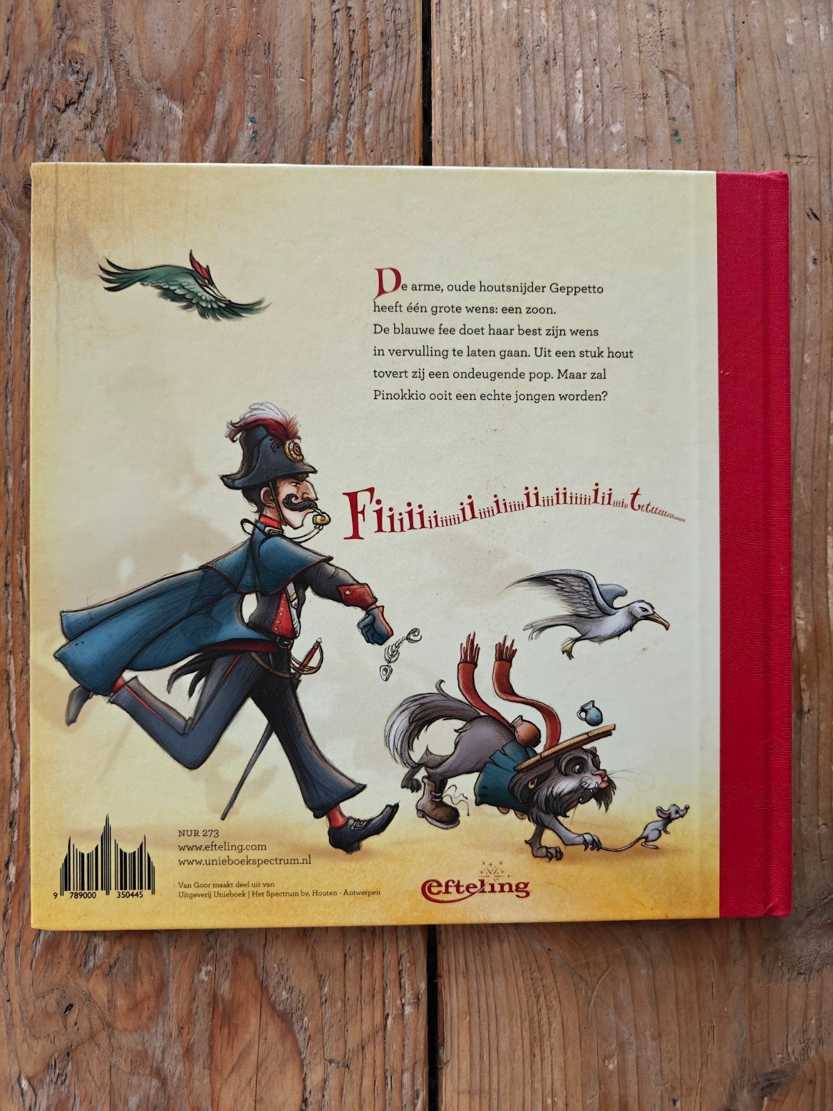 Pinokkio, de ondeugende pop., Boeken, Ophalen of Verzenden, Zo goed als nieuw