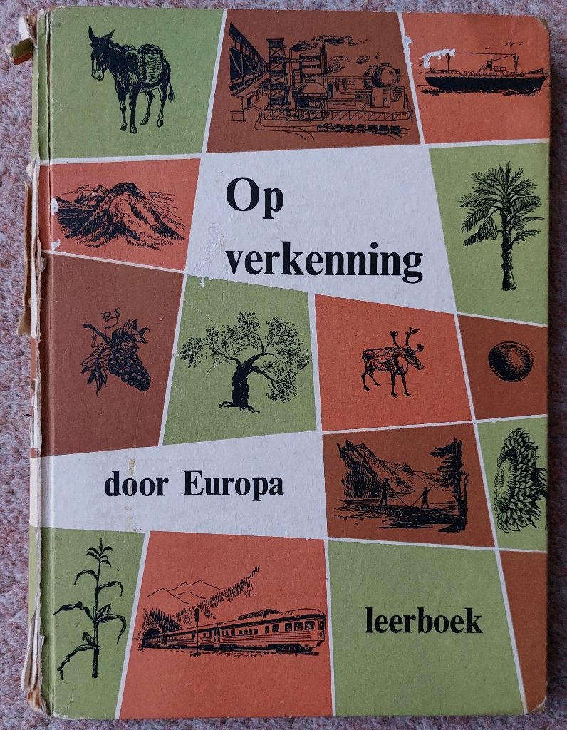 Op verkenning - leerboek door Europa + atlas door de wereld, Ophalen of Verzenden