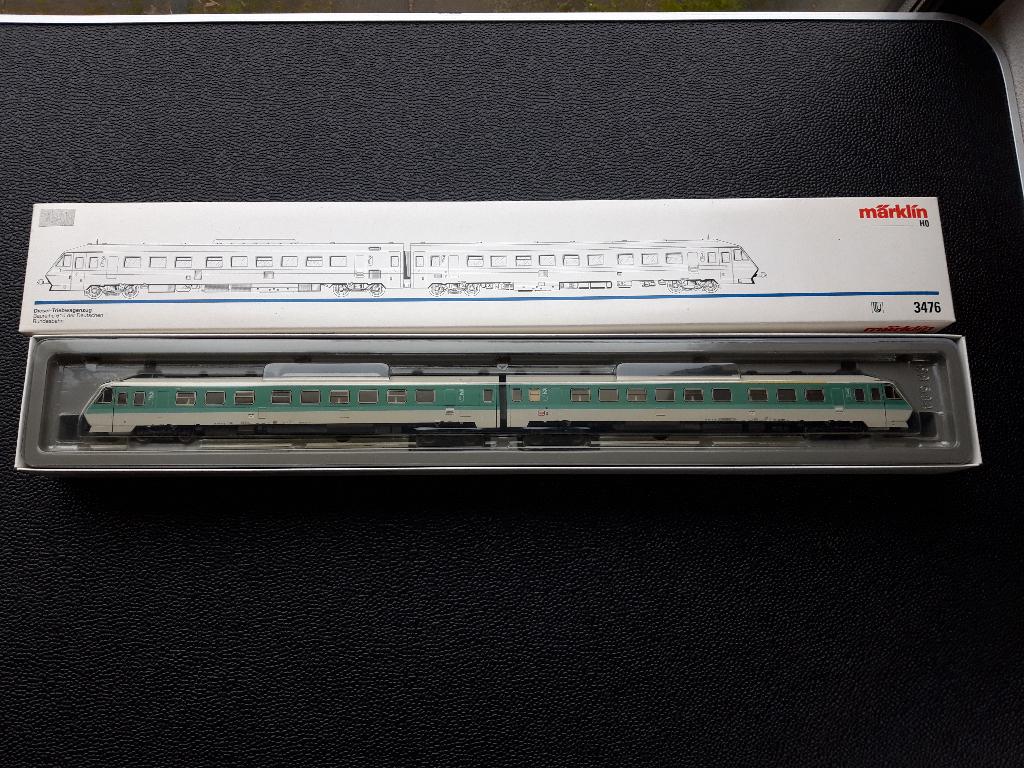 Marklin H0 3476 V1 Diesel Treinstel BR 610 – Delta Digital, Wisselstroom, Locomotief, Ophalen of Verzenden, Zo goed als nieuw