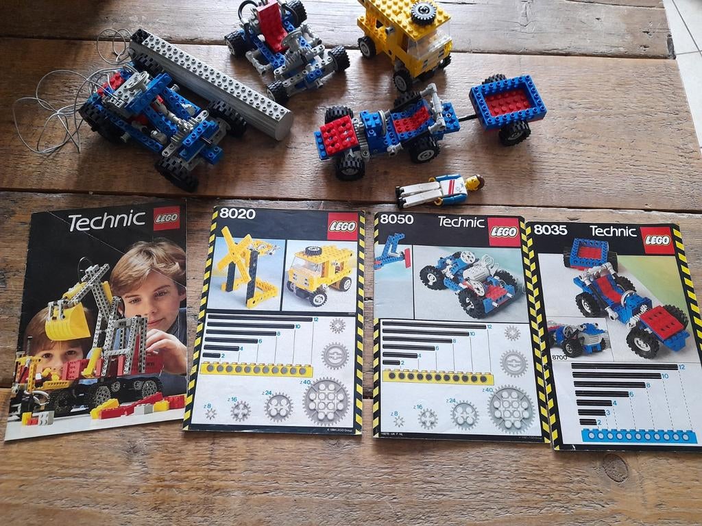Oude Lego technic, Ophalen of Verzenden, Gebruikt, Inclusief instructies, Lego