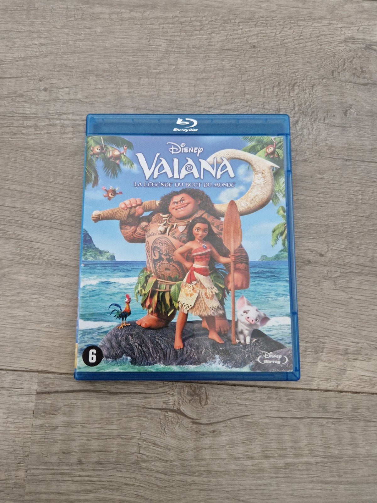 Disney Blu-ray vaiana moana dvd film tekenfilm animatie, Ophalen of Verzenden, Overige figuren, Zo goed als nieuw, Beeldje of Figuurtje