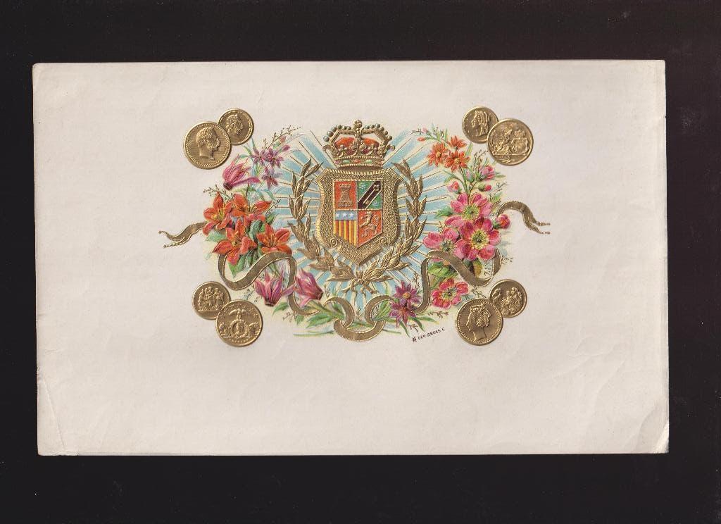 sigarenbanden - etiket - EEN WAPENSCHILD, Ophalen of Verzenden, Zo goed als nieuw, Sigarenbandjes