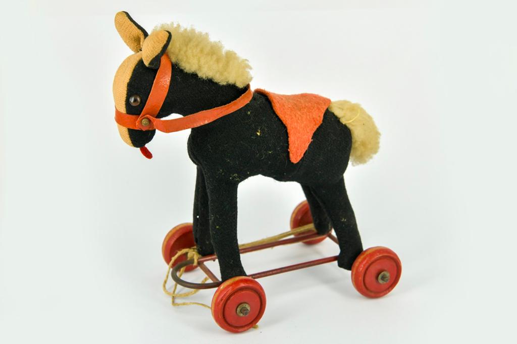 ANTIEK SPEELGOED PAARDJE, Ophalen of Verzenden