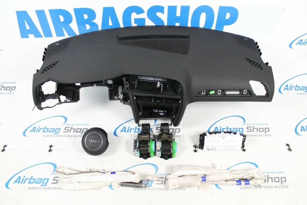 Airbag set - dashboard 3 spaak met dak airbags audi a4 b8