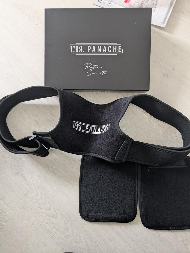 Mr. Panache Posture Corrector - Rugbrace, Sport en Fitness, Gezondheidsproducten en Wellness, Zo goed als nieuw, Overige typen