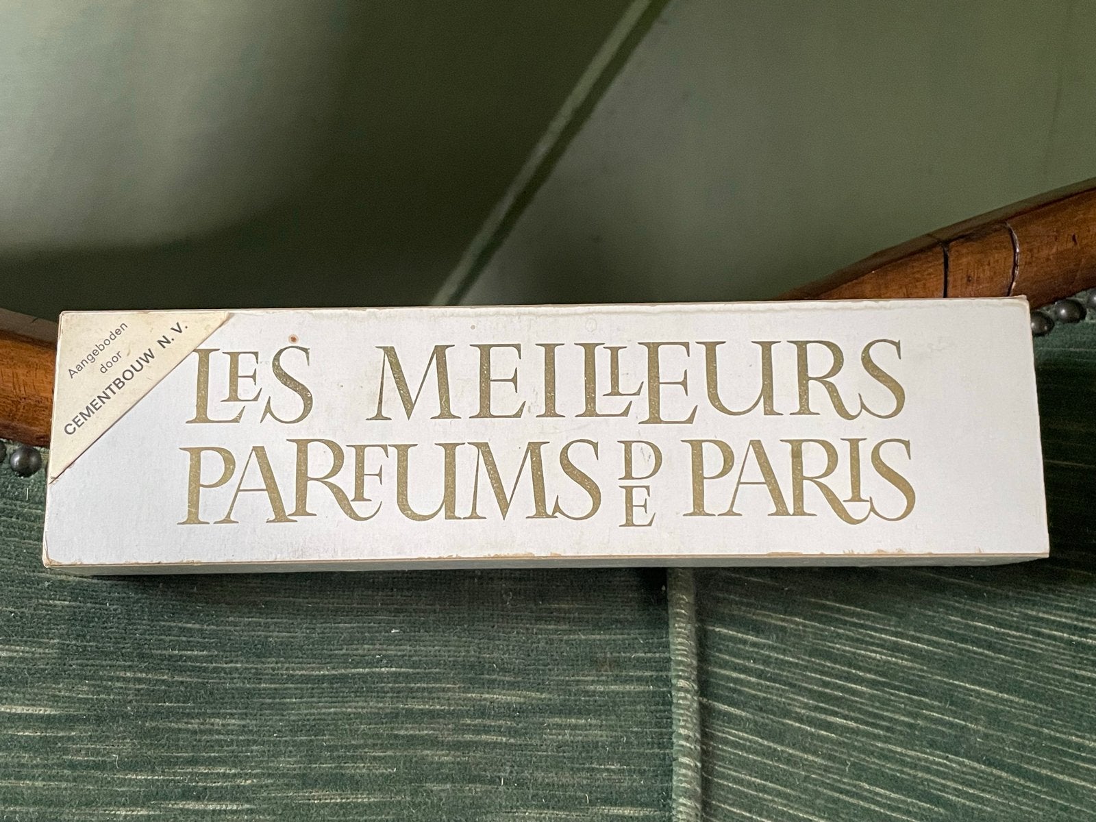 Vintage miniaturen set - Les Meilleurs Parfums de Paris, Ophalen of Verzenden, Gebruikt