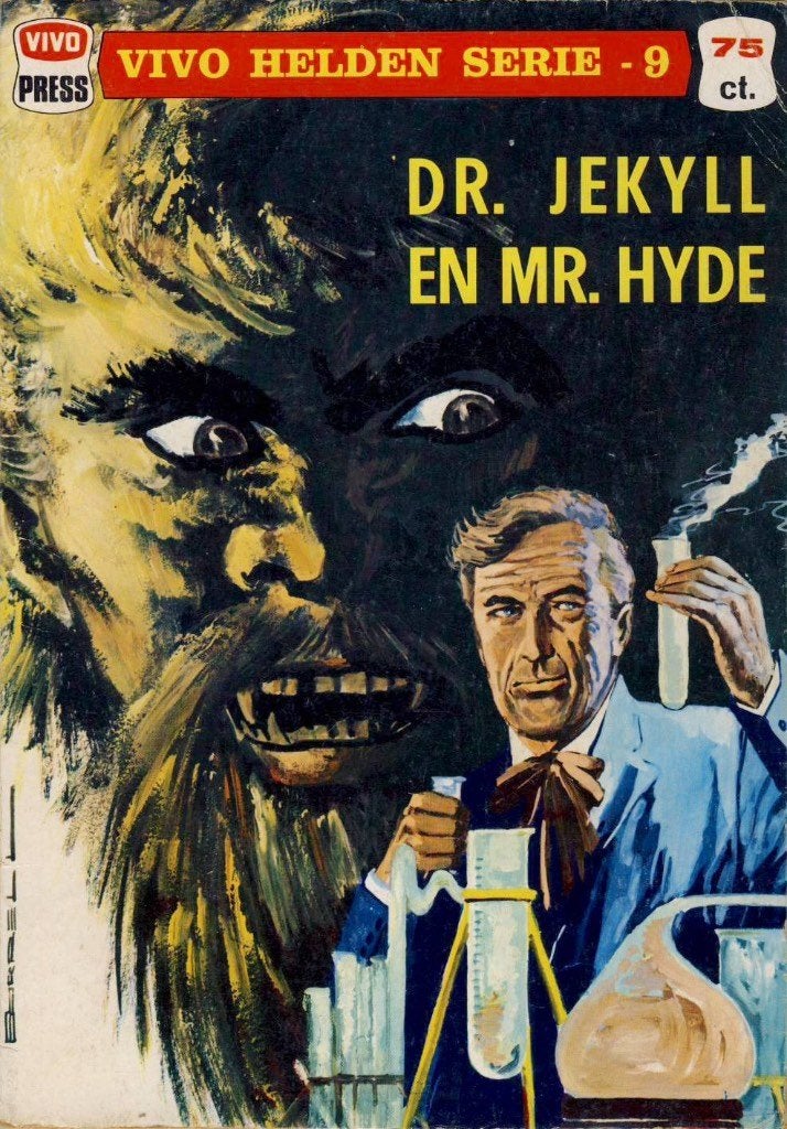 Dr. Jekyll en Mr. Hyde - Vivo Helden Serie nr. 9, Boeken, Eén stripboek, Ophalen of Verzenden, Gelezen