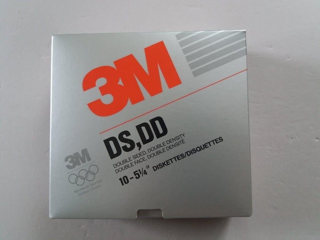 BOX 3M FLOPPY - DS-DD - NIEUW - 10 STUKS, Computers en Software, Vintage Computers, Ophalen of Verzenden