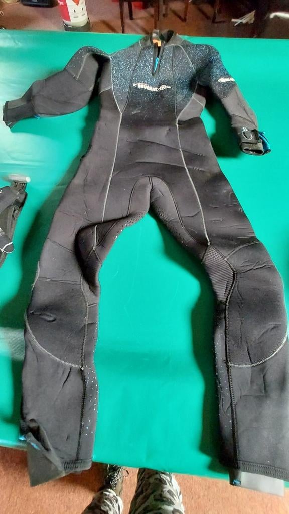 Duikset, Ophalen, Gebruikt, Duikpak