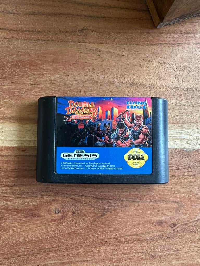 Double Dragon 3 (Megadrive/Genesis), Vanaf 18 jaar, Vechten, 2 spelers, Ophalen of Verzenden