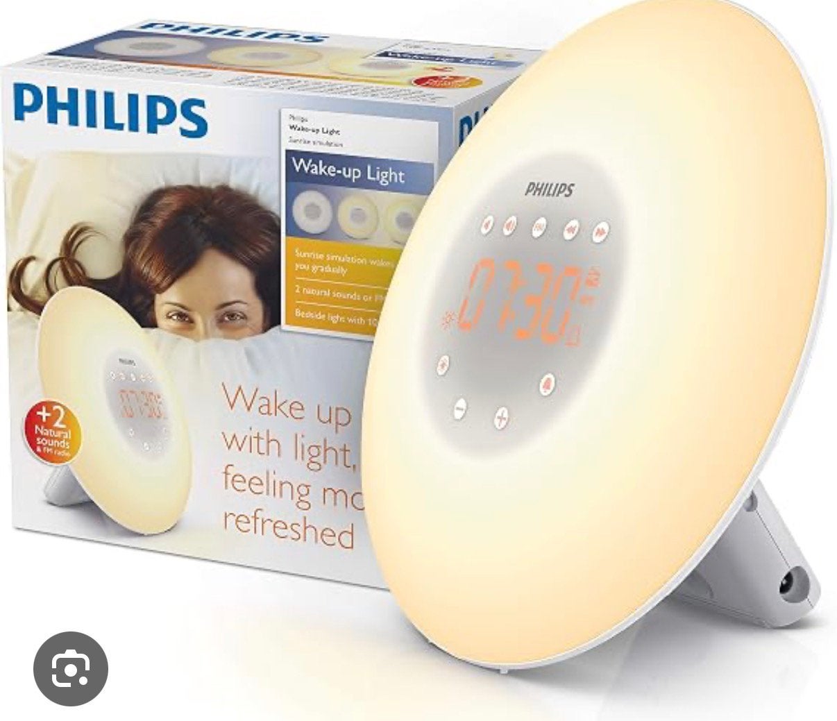 Philips Wake-up Light HF3505/01, Ophalen of Verzenden, Zo goed als nieuw